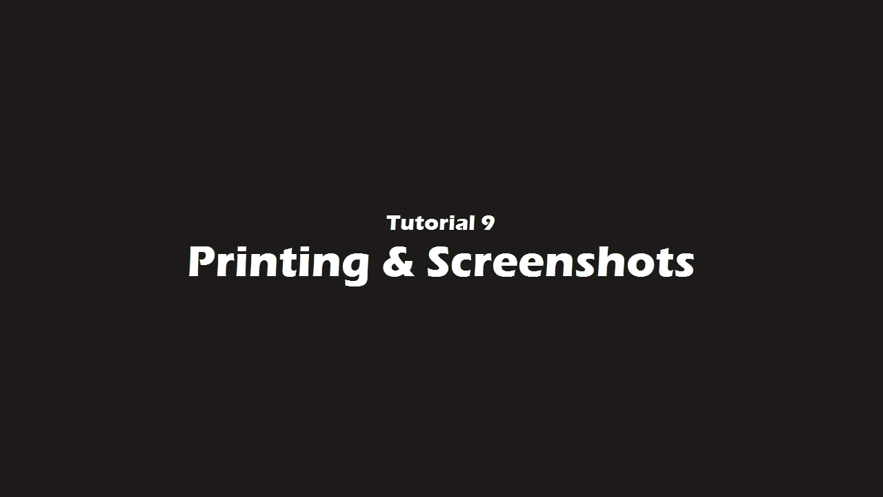 Print & Screenshots