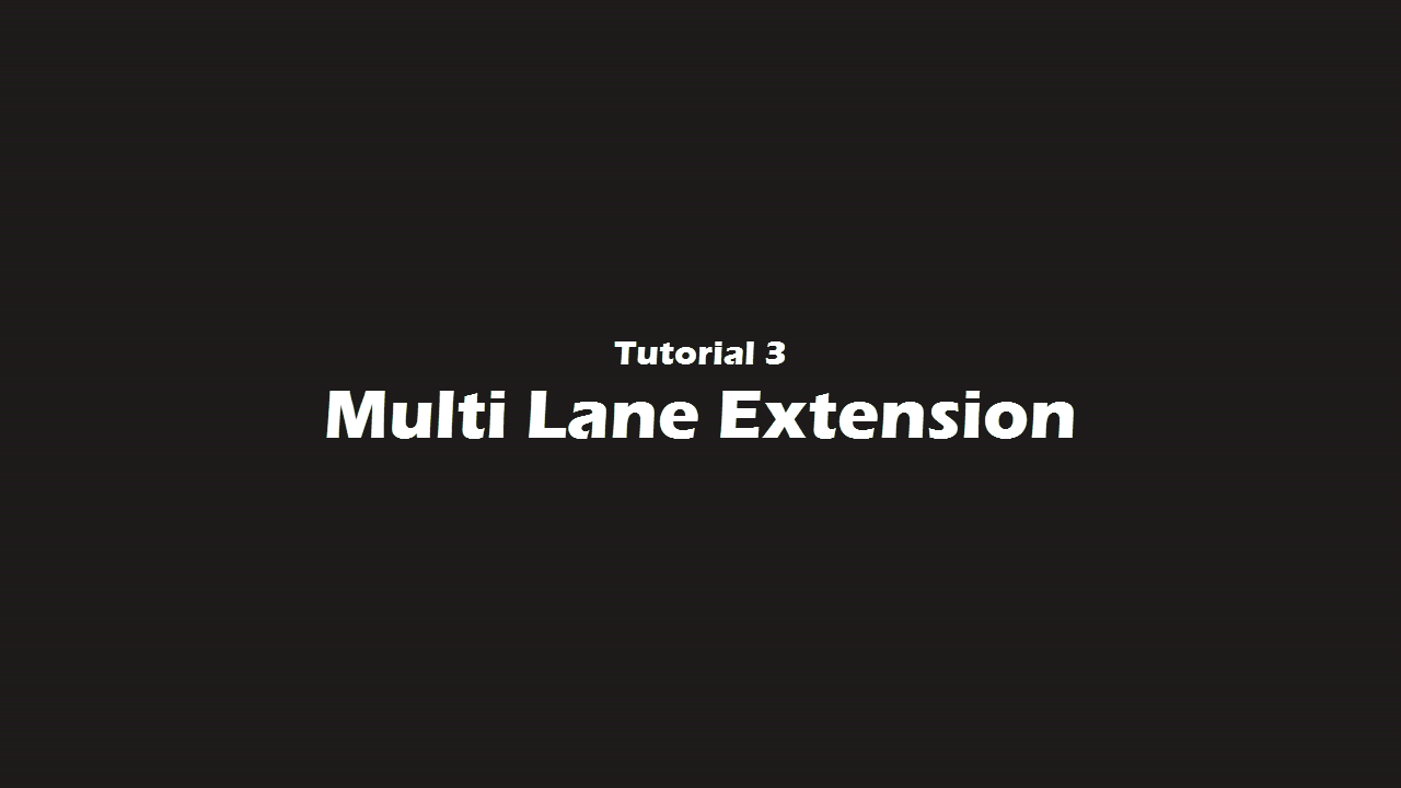 Multi-lane expansion